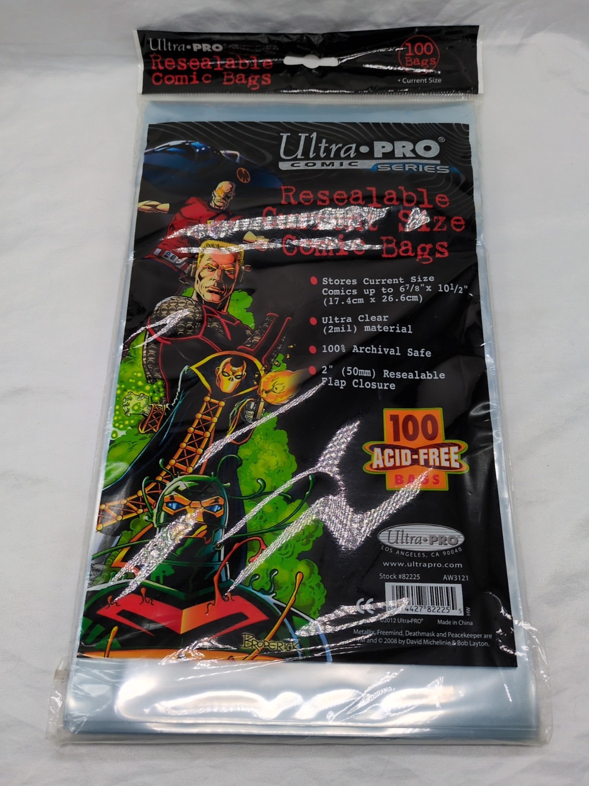 Ultra Pro Resealable Comic Size Comic Bags #82225