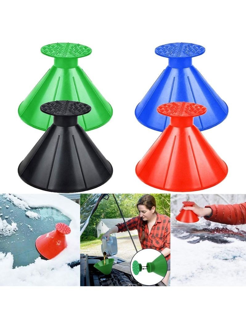 Ice Scraper Magical Ice Snow Scraper for Car Windshield Portable Multifunctional