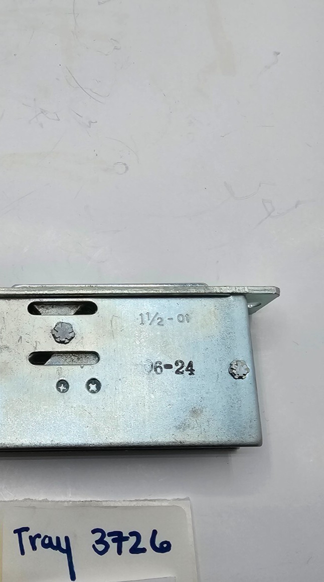 Adams Rite Deadlock Deadlatch 1-1/2"-02 Backset Hook-Shaped Lock - PICTURED ITEM