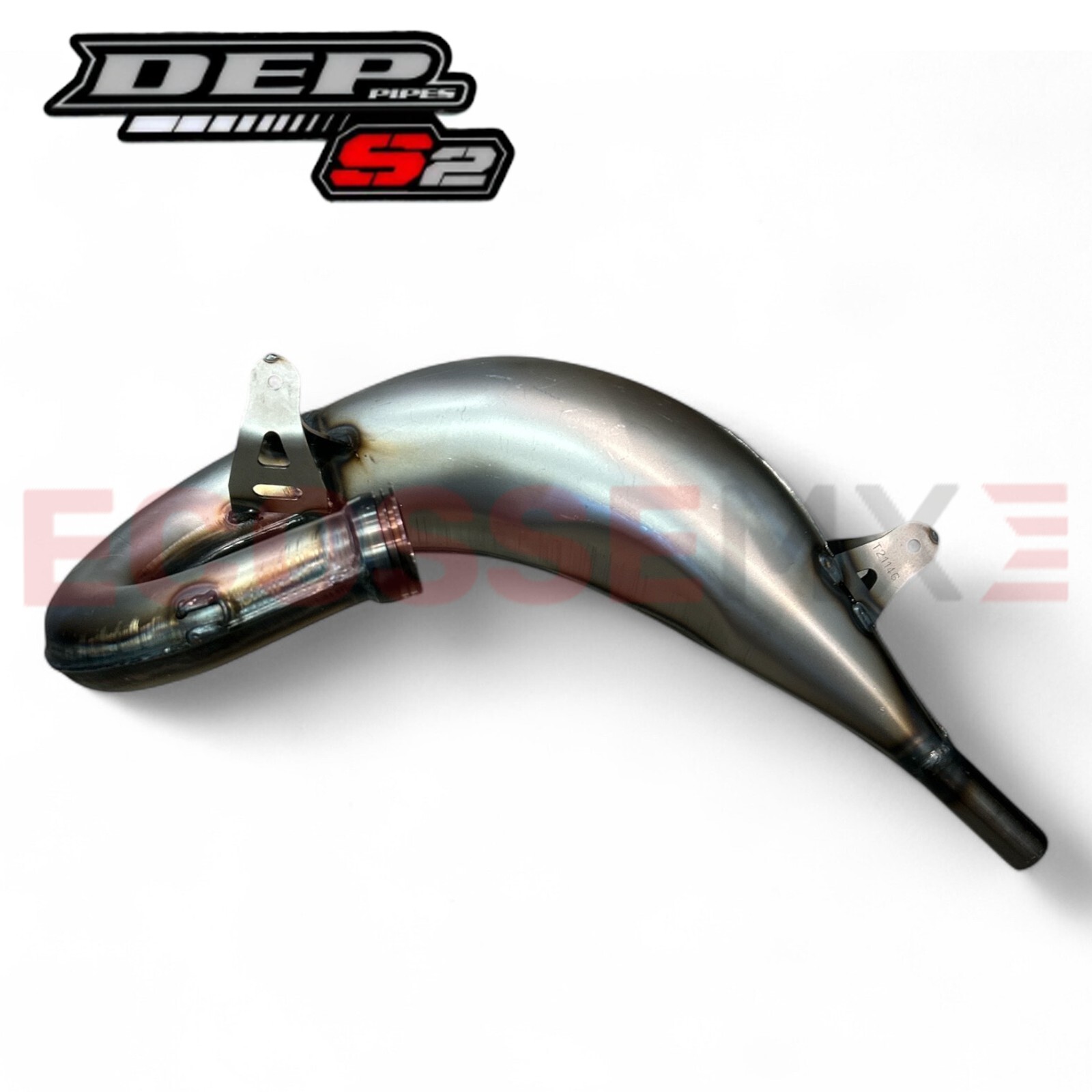 KTM SX125 SX144 SX150 DEP BARE METAL STEEL FRONT HEADER PIPE EXHAUST 2007-2010