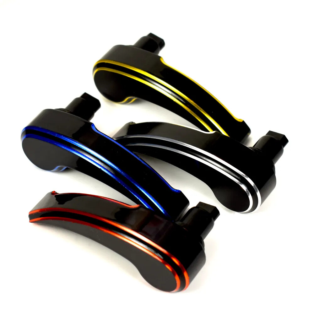 RickRak® Custom Saddlebag Lid Levers for ’14 – ’24+ Harley Touring