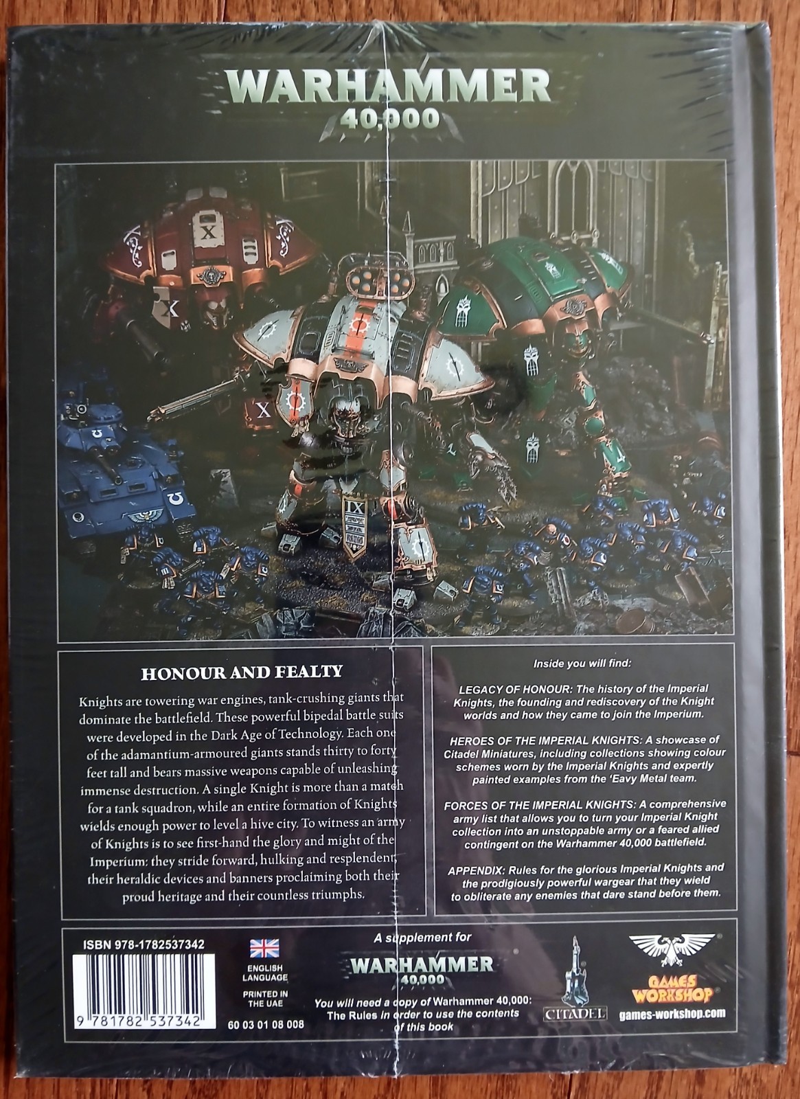 Codex Imperial Knights 7th Edition (sealed) Warhammer 40K