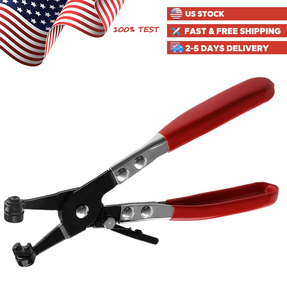 Automotive Fuel Oil Water Hose Flat Type Clamps Coolant Radiator Heater Pliers