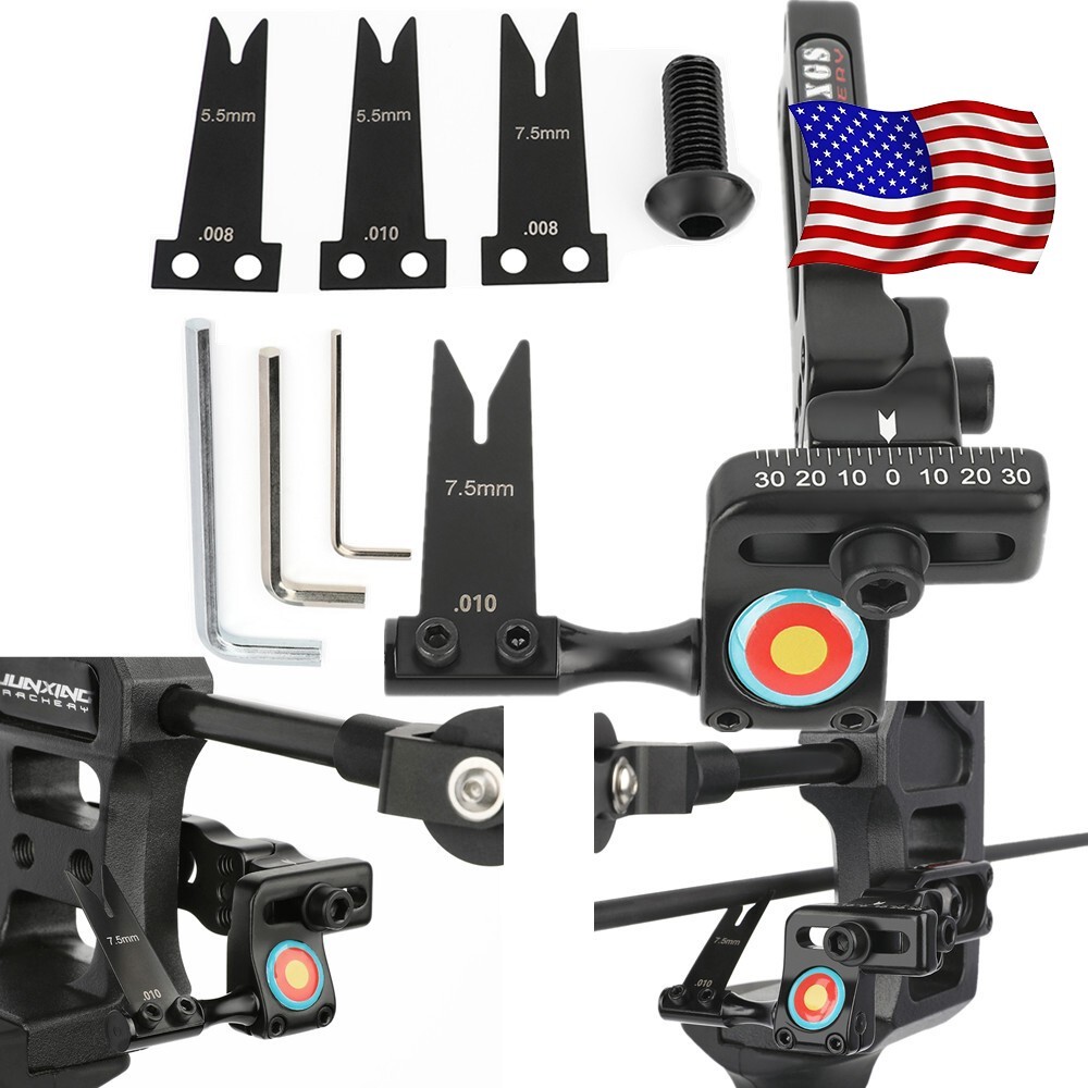 Archery Arrow Rest 3X Steel Blade Aluminum Alloy Adjustable Compound Bow Hunting