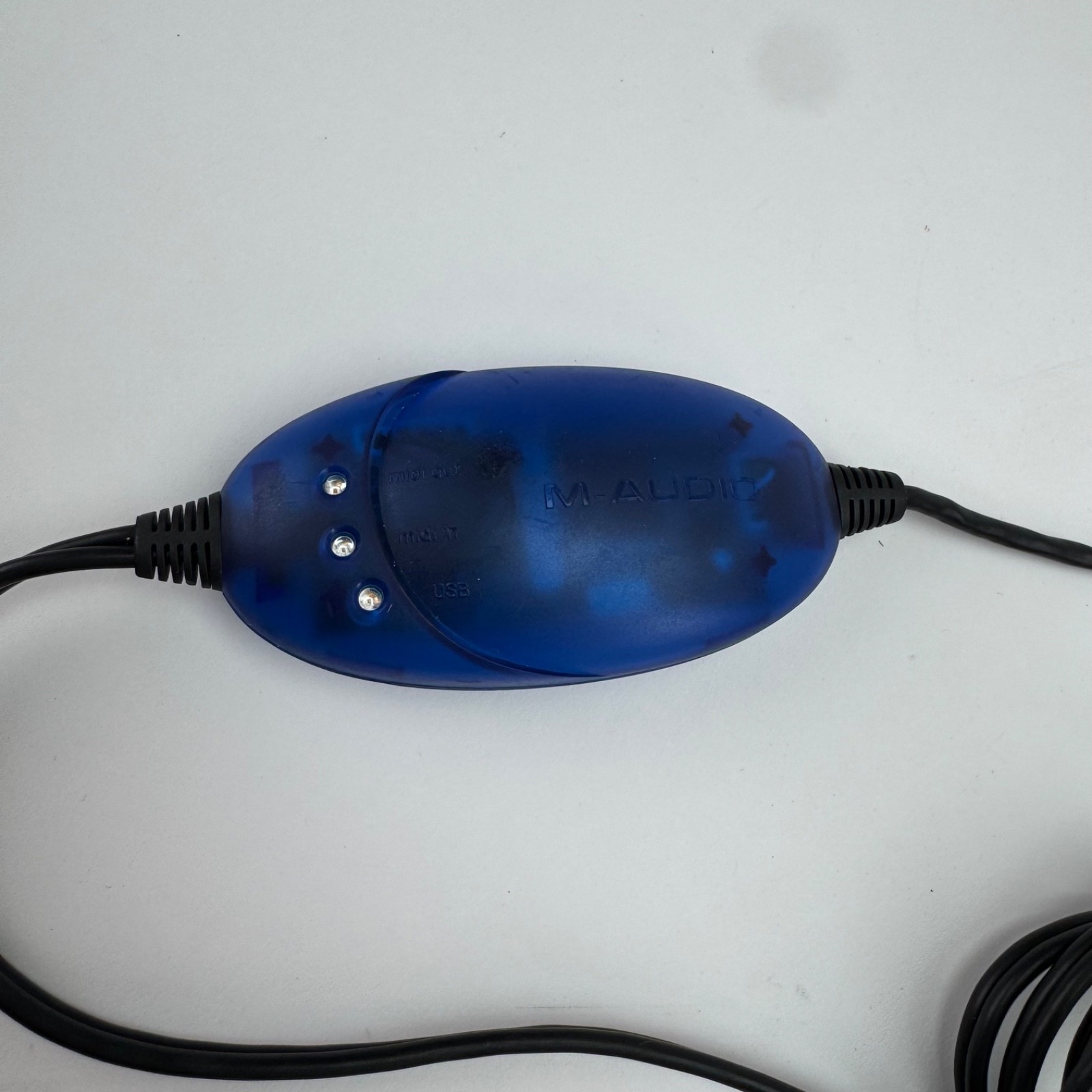 M-Audio USB MIDI Interface Adapter Cable MIDI In Out PC Mac