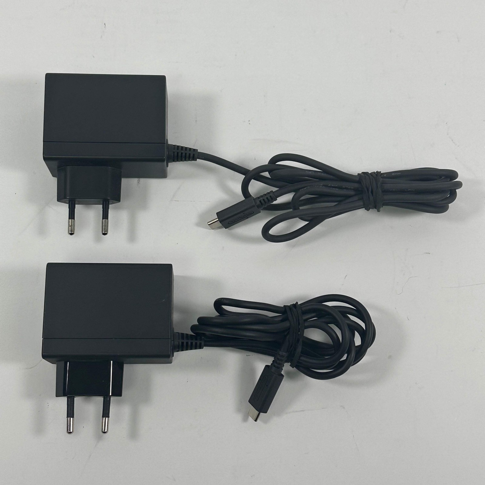 Lot of 2 Nintendo Switch AC Adaptor Chargers HAC-002(EUR)