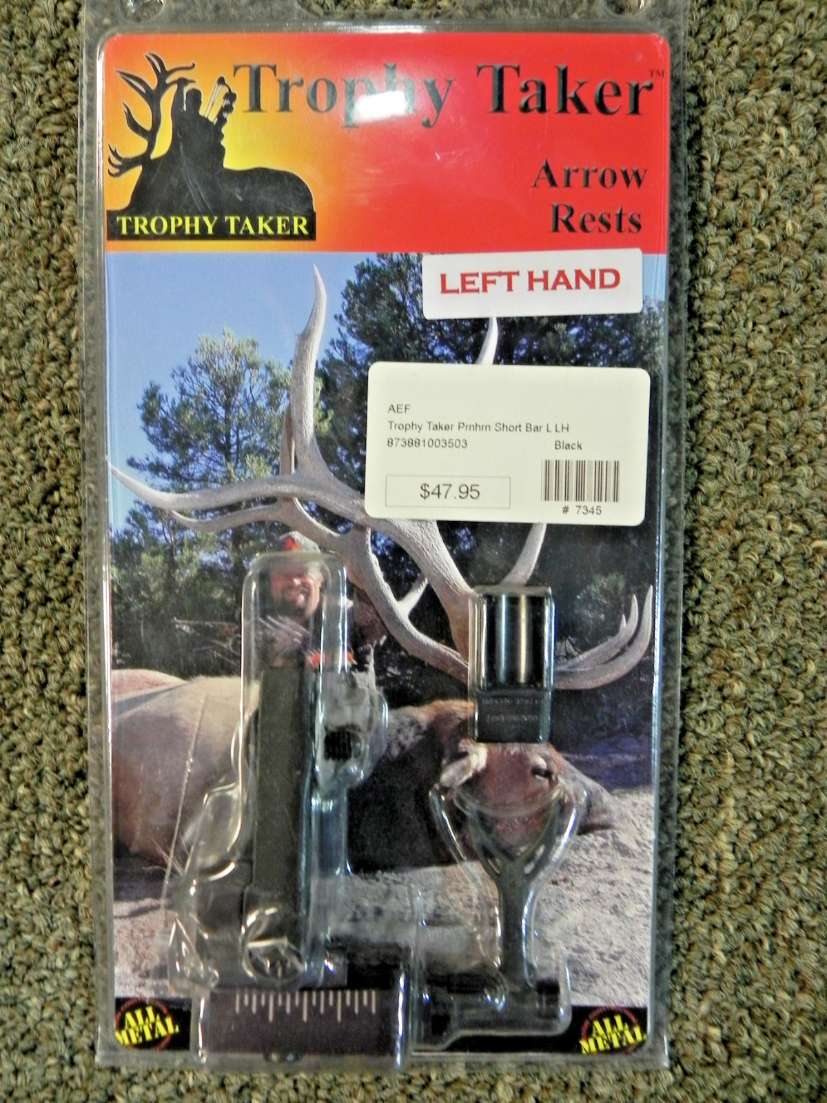 Trophy Taker Pronghorn Short Bar Left Handed Drop Away Rest