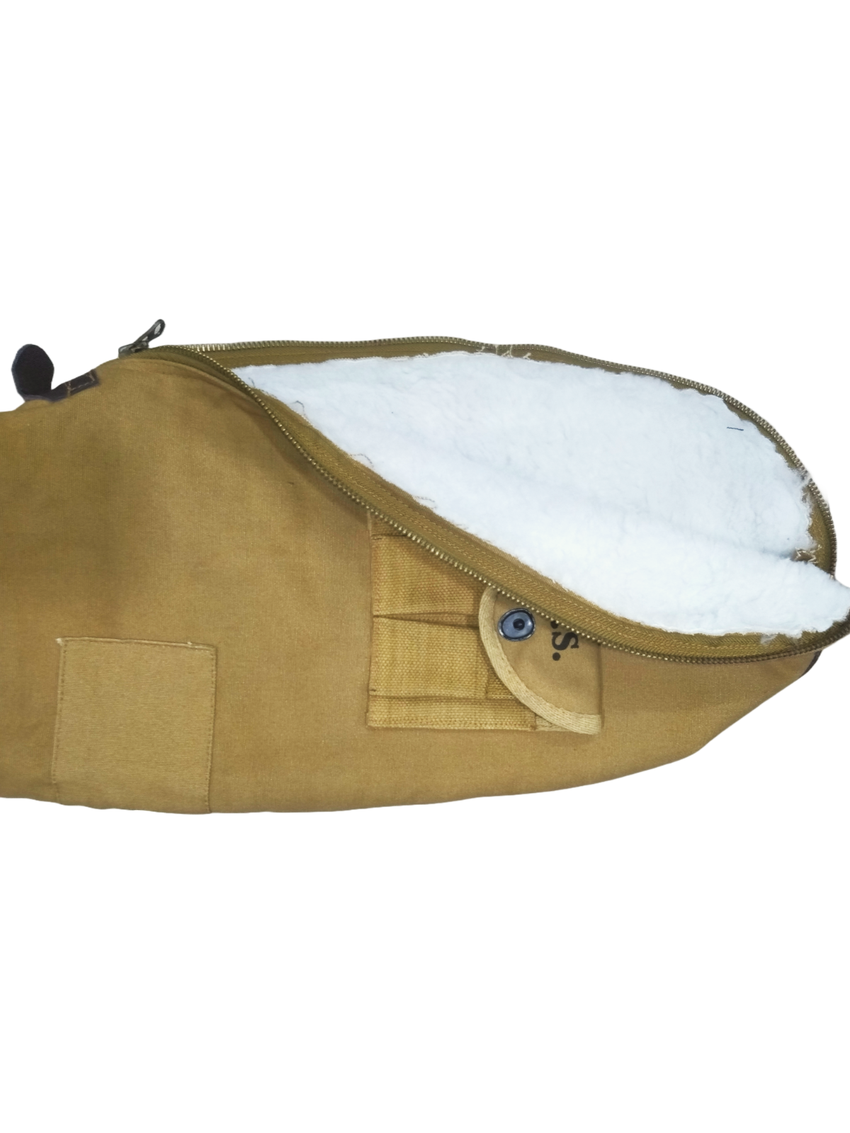 WW2 M1 CARBINE FLEECE LINED CANVAS CASE WITH CARRY STRAP Marked