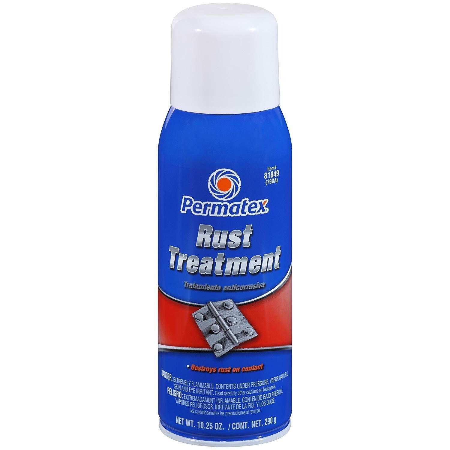 Permatex 81849 Rust Treatment 10.25oz net Aerosol Can