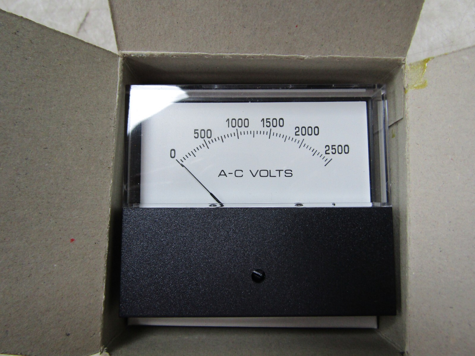 💥NEW YOKOGAWA 0-2500 A-C VOLTS PANEL METER 02-02631