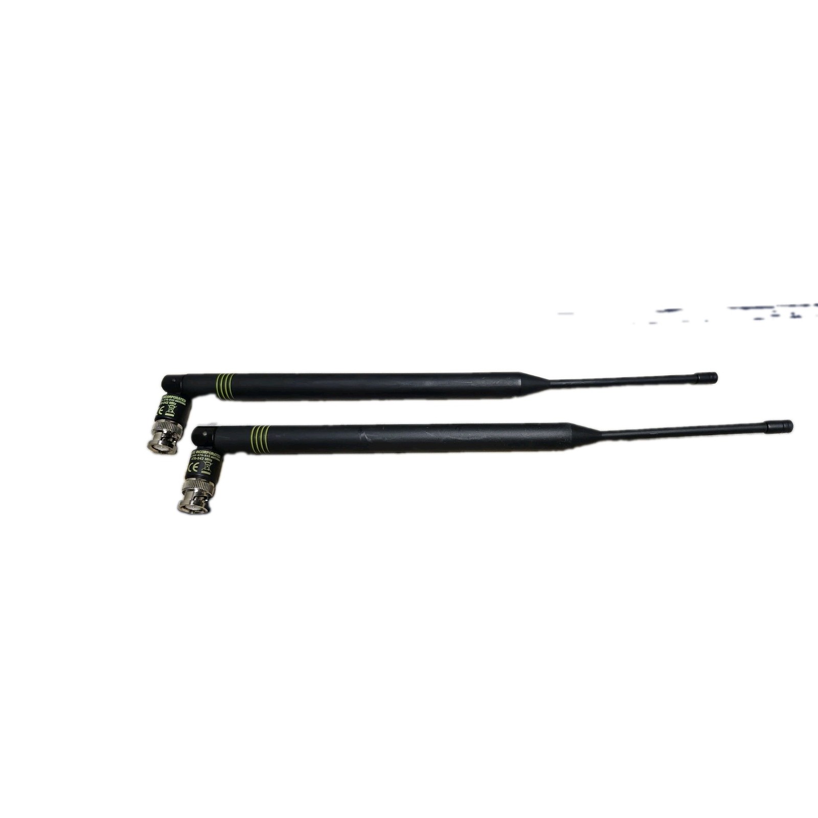 (2) Shure UA8-470-542MHZ Green Label Wireless Antennas (S5)