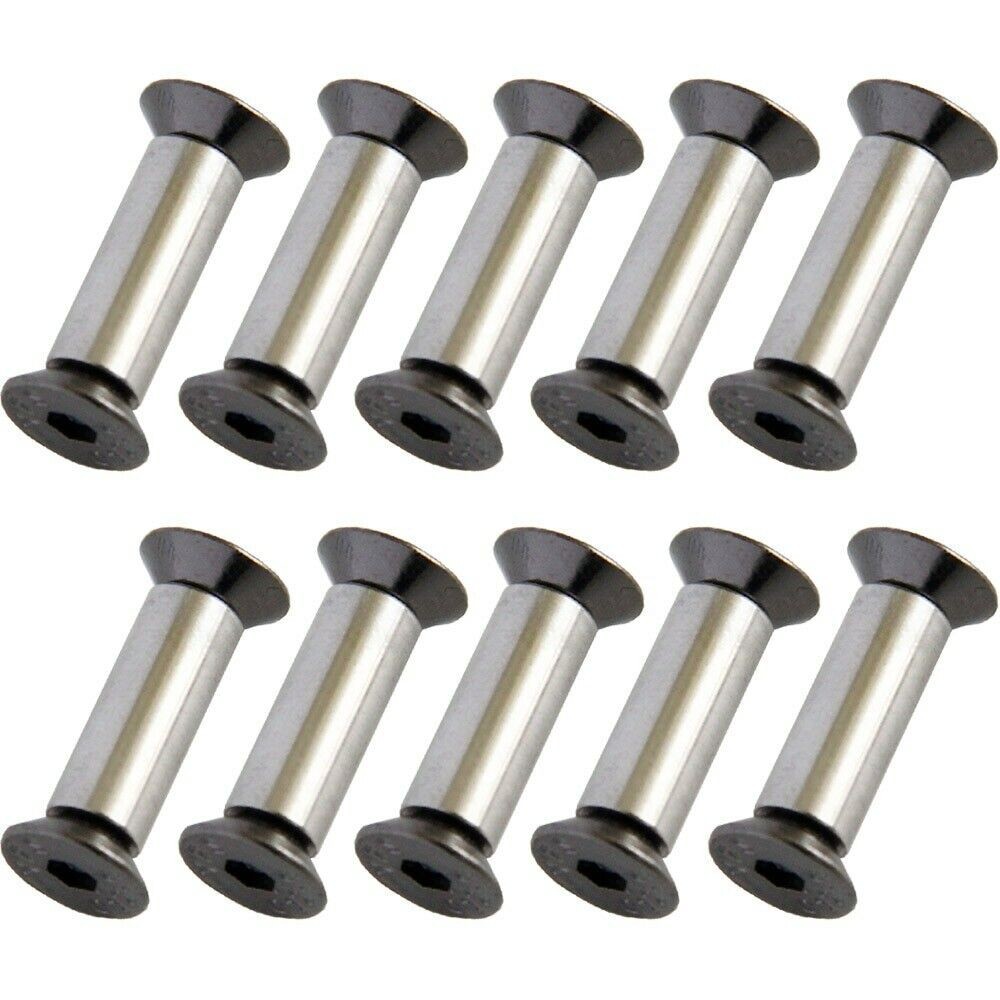 10 PCS Knife Handle Bolt Rivets Scale Screw Fastener Corby Screws Rivets Pins