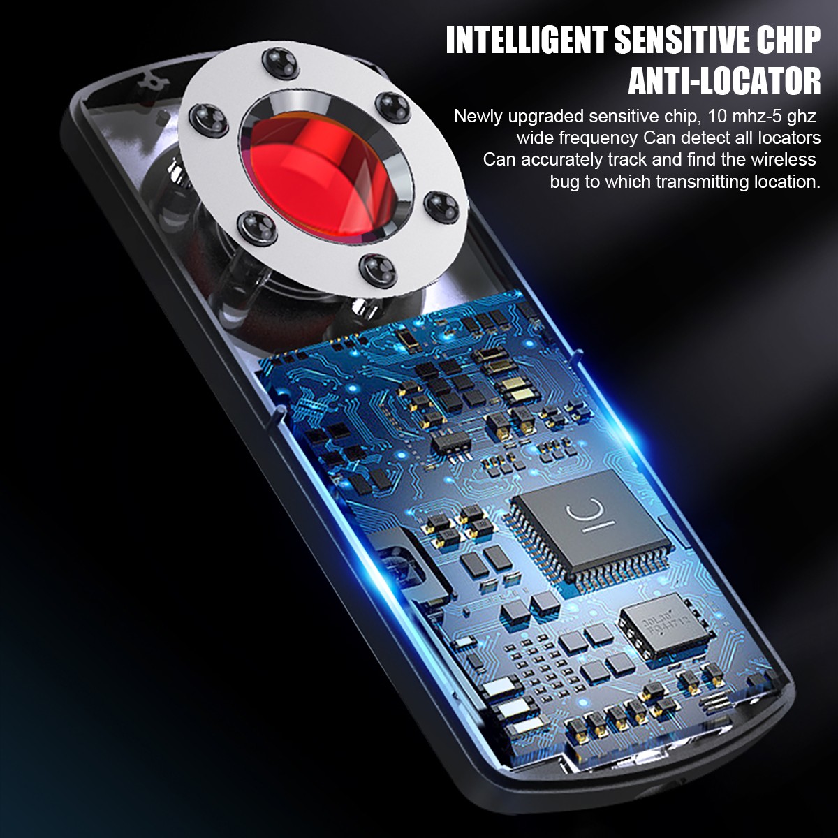 Multi-Function Detector for Wireless Signal GPS Locator Camera Finder Laser Scan