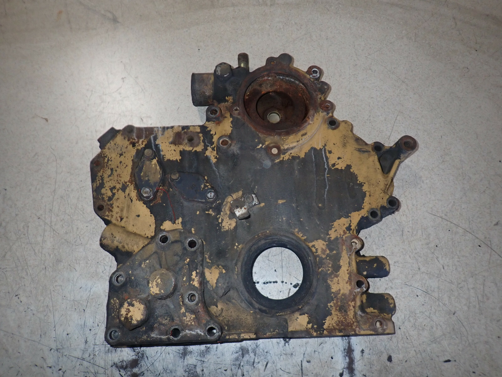 Caterpillar CAT 3064 Diesel Engine Front Cover Body Assembly 196-8001 312C L 312