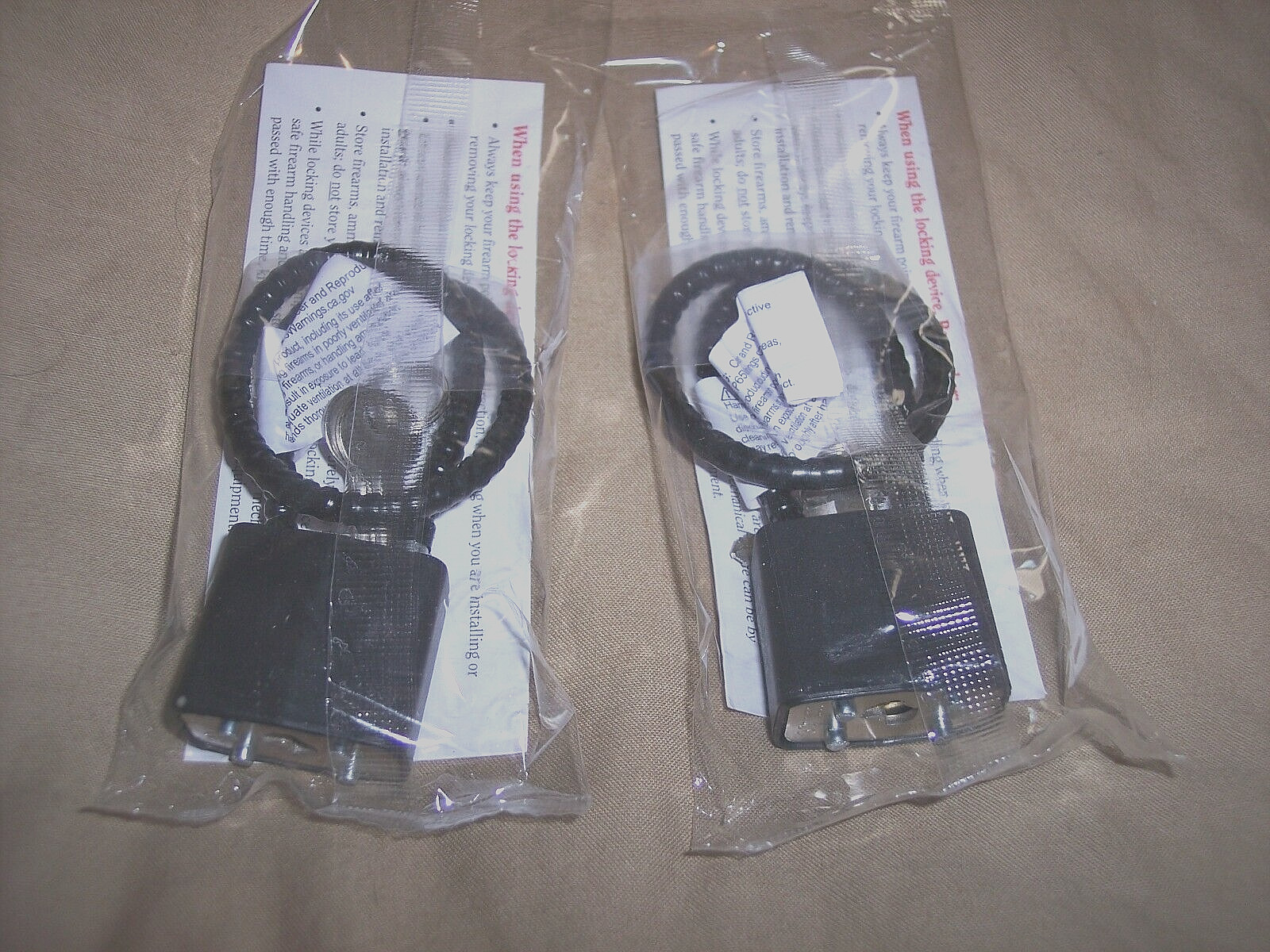 2 Gun Lock Safety Lock Ruger Cable Lock Firearm Safety Locks Child Proof Lock