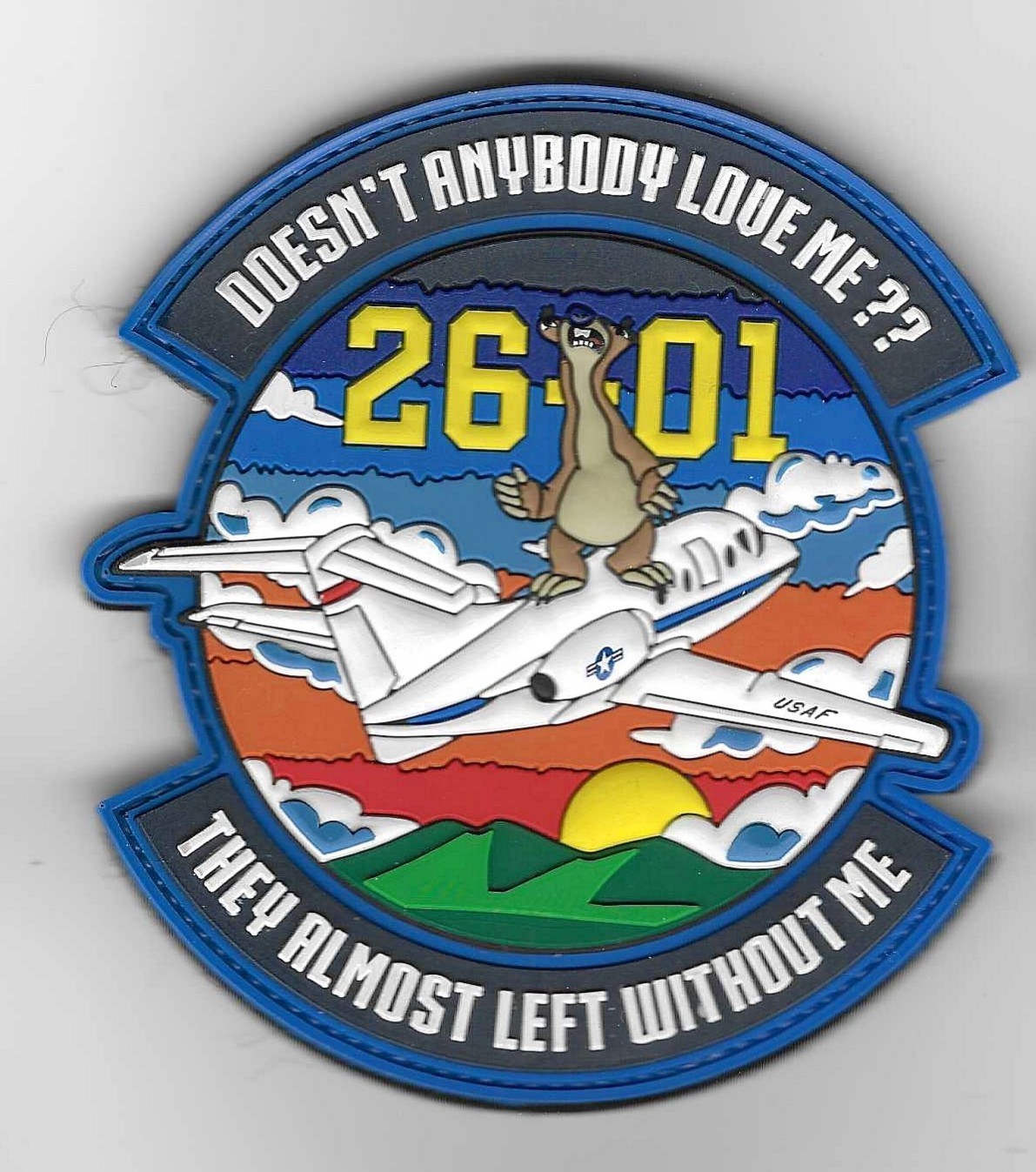 USAF Pilot Training Class Patch 26-01 Columbus AFB (T-1 Phase)