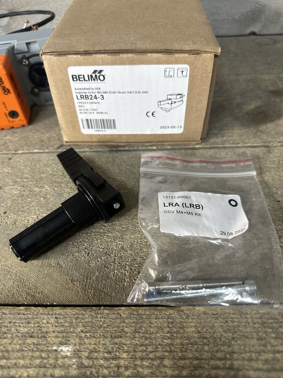Belimo LRB24-3 Valve Actuator 24VAC DC AC 24V