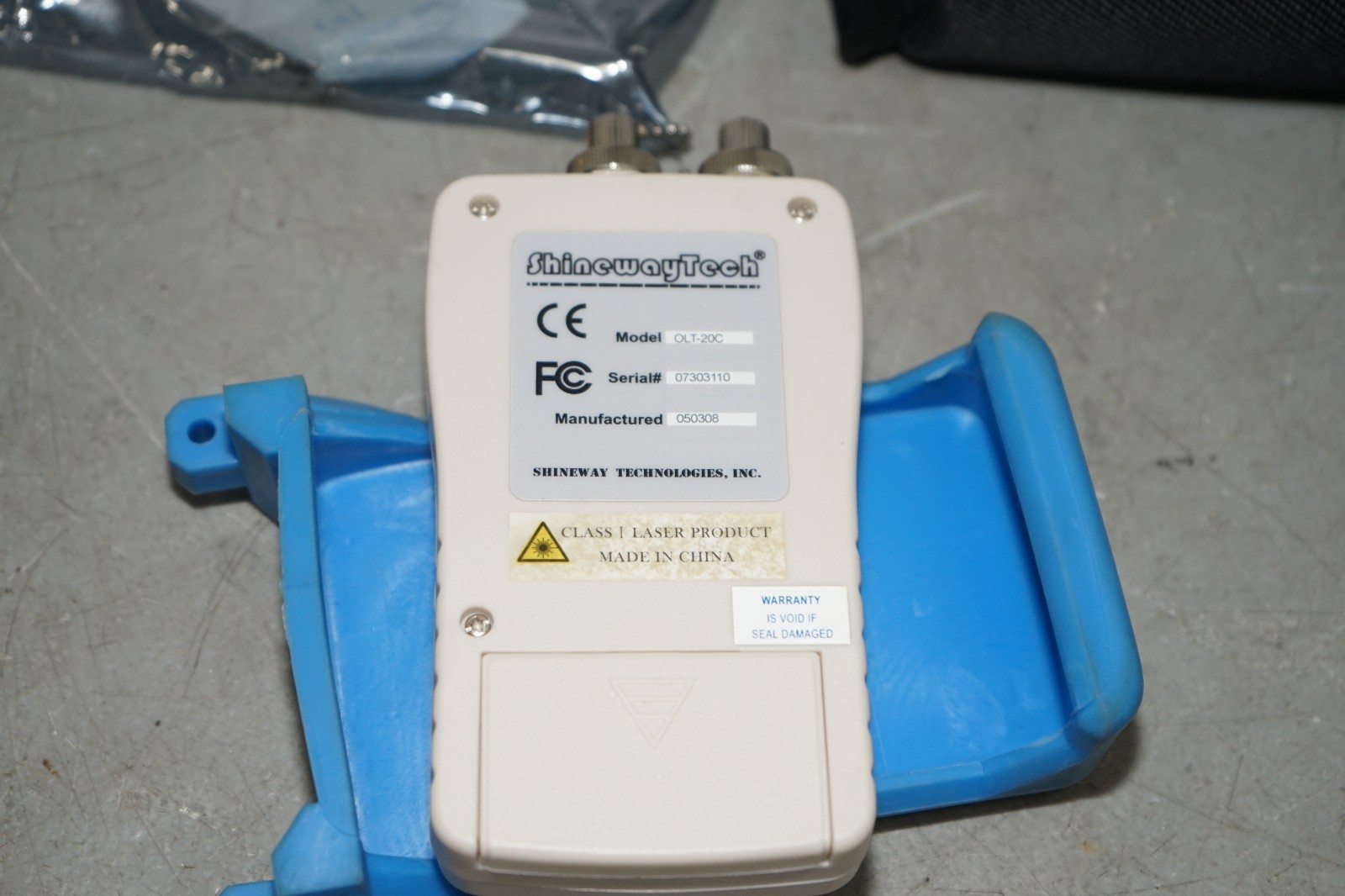 ^ Shineway Tech OLT-20C Optical Loss Tester #X5312