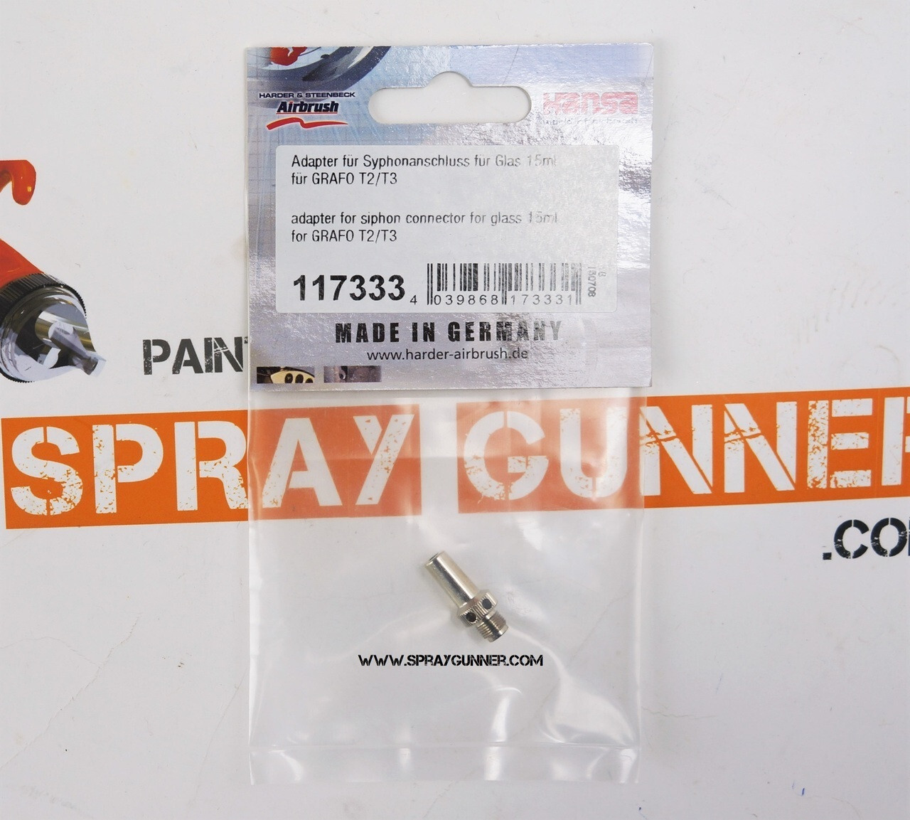 Harder & Steenbeck Adapter for Siphon Connector #117333