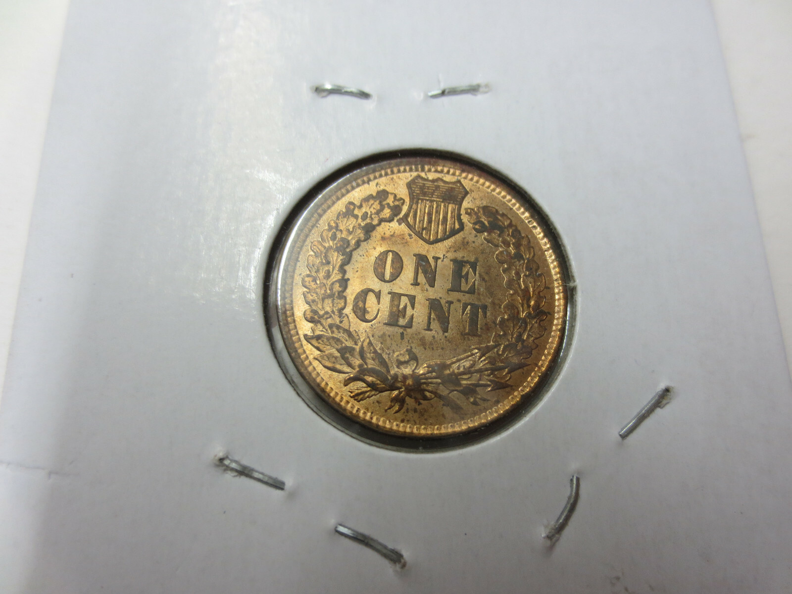 1901 Indian Head Cent CH-BU RED