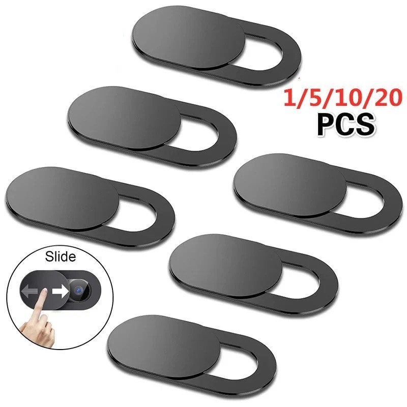 5 Webcam Cover Sticker Slide Camera Privacy Security Protect For Phone Laptop