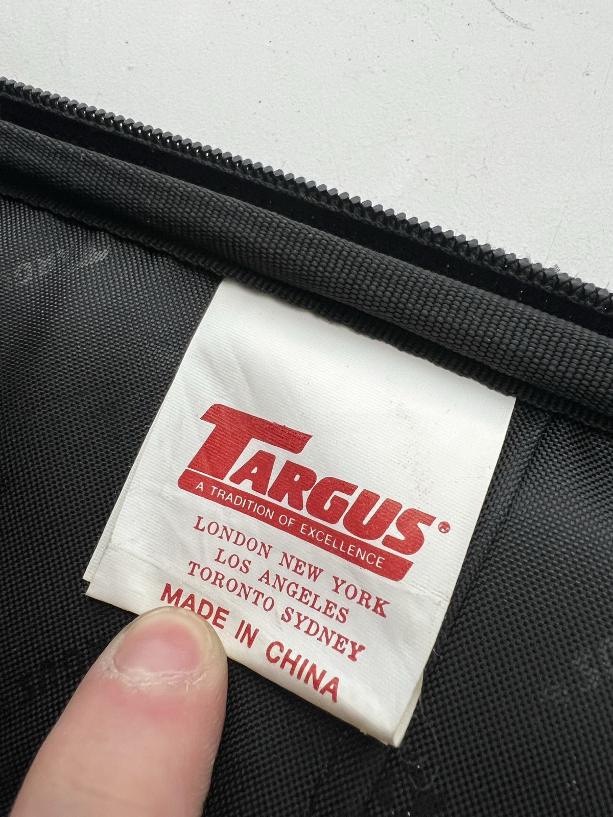 Targus Large Computer Bag Carrying Case Briefcase Laptop Notebook Leather See De