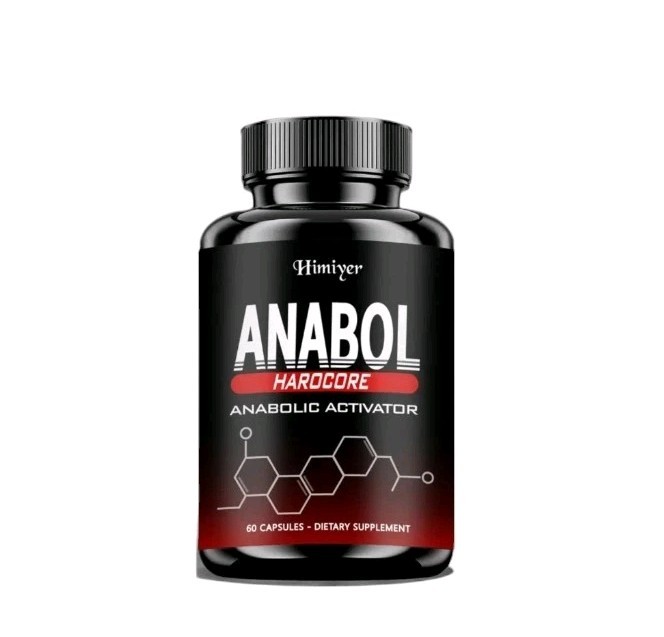 Anabol Hardcore Advanced Bodybuilding Supplement | 60 Capsules | Energy Support