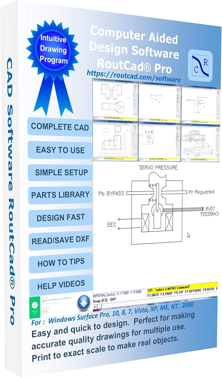 RoutCad Premium CAD Software 2D 3D Electrical Mechanical