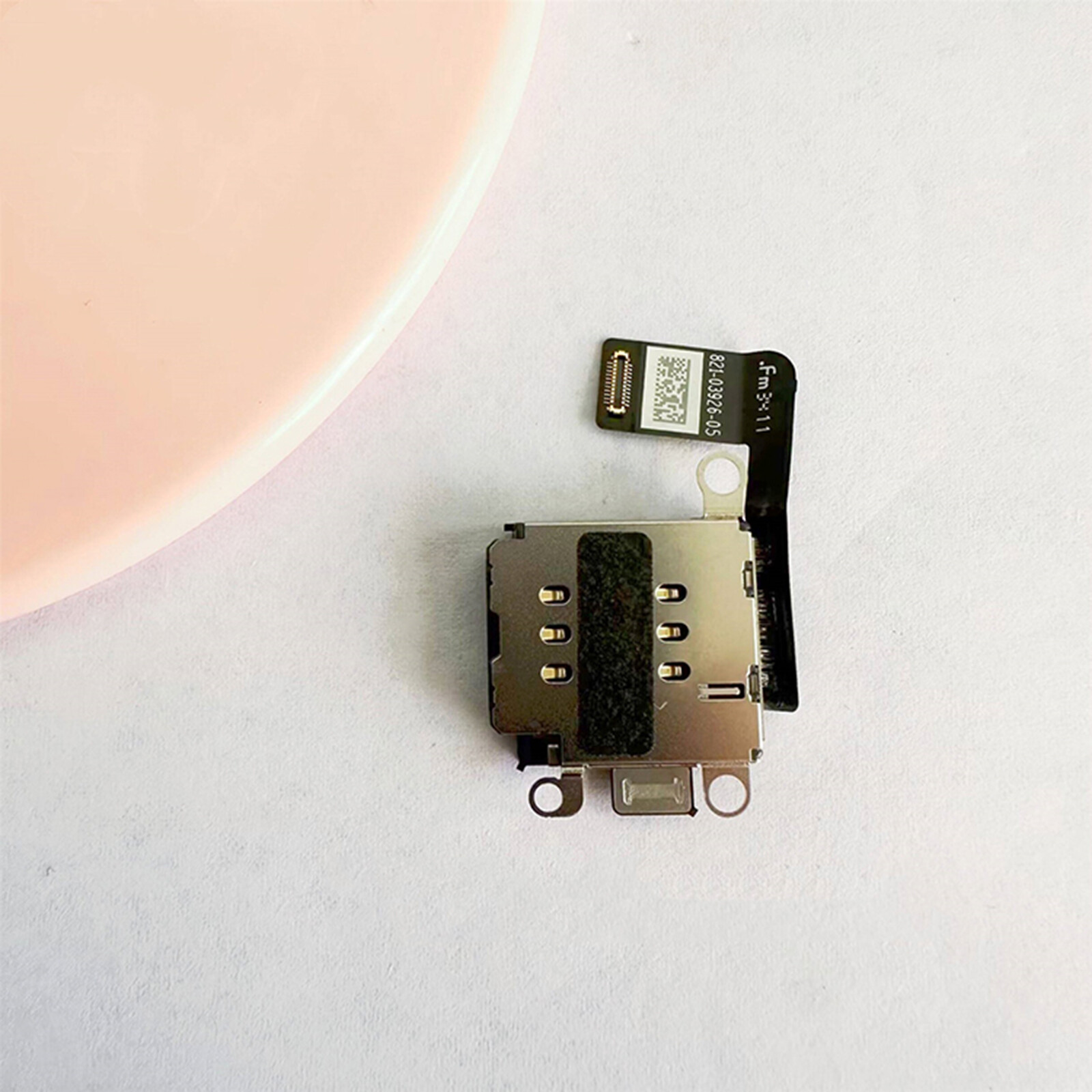 Dual SIM Card Slot Built-in SIM Card Holder Row Line Part for Phones 14 Series