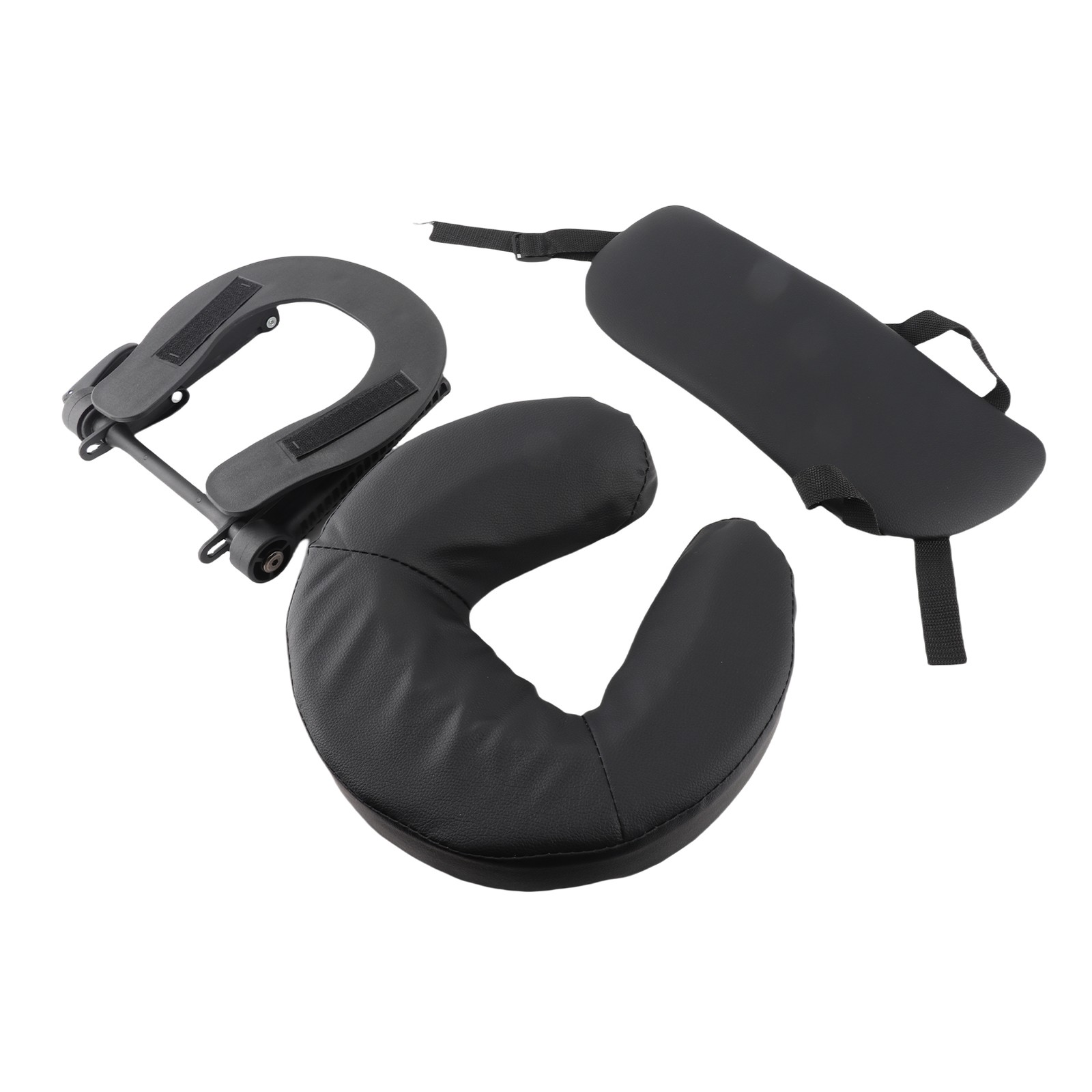 Beauty Bed Headrest Cradle U Shape Adjustable Folding Massage Table Face Cradle