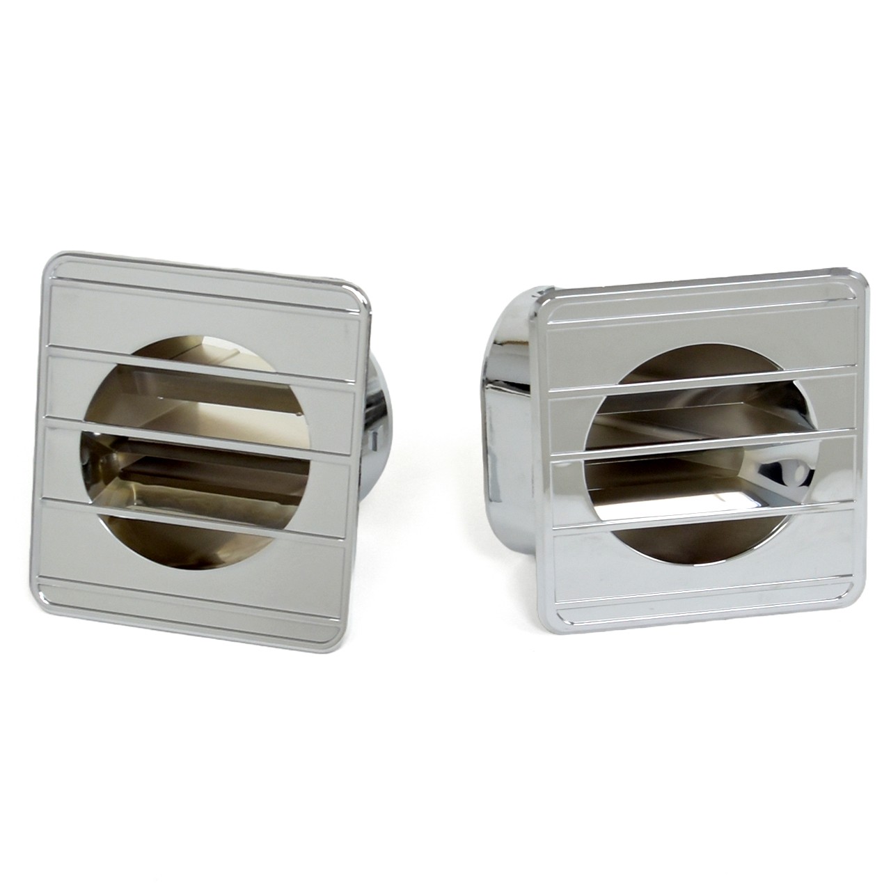Defroster Vent Duct Chrome PAIR 1967-1972 K15/K1500 Suburban