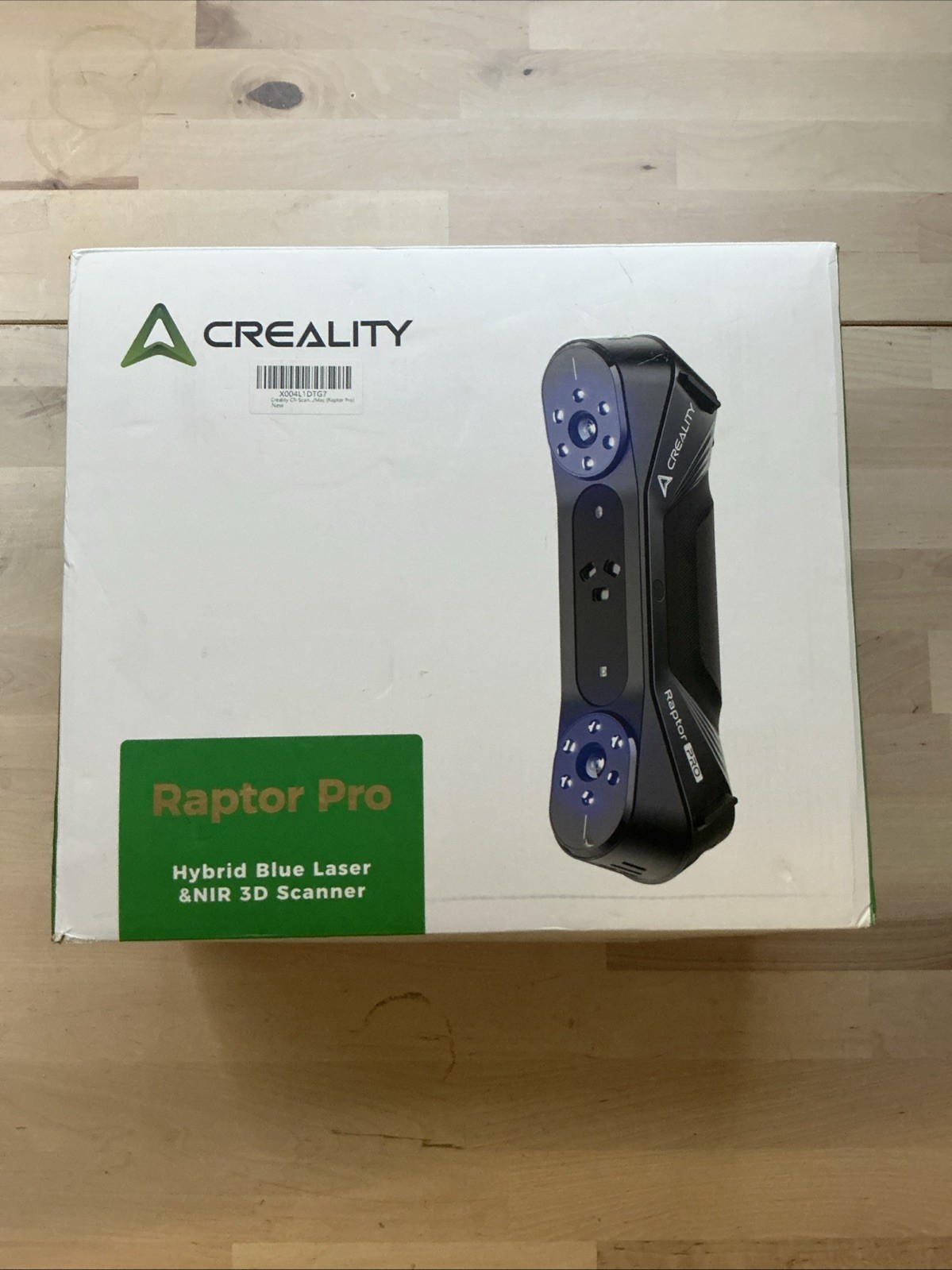 Creality Raptor Pro 3D Scanner for 3D Printing, 60fps Anti-Shake Tracking