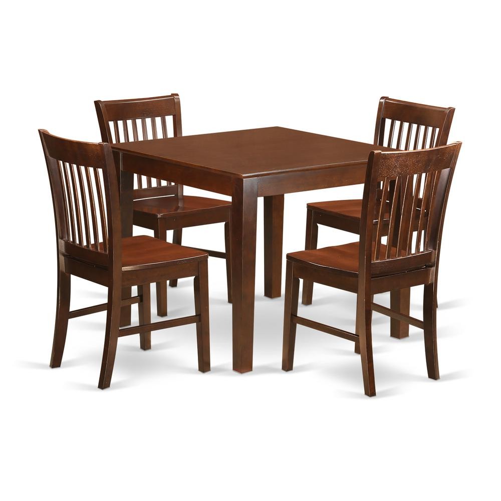 5  PC  Kitchen  Table  set  with  a  Table  and  4  Dining  Chairs  in ...