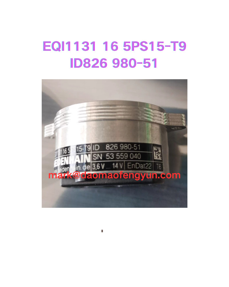 EQI1131 16 5PS15-T9 ID826 980-51 Second hand encoder testing OK, fast delivery,