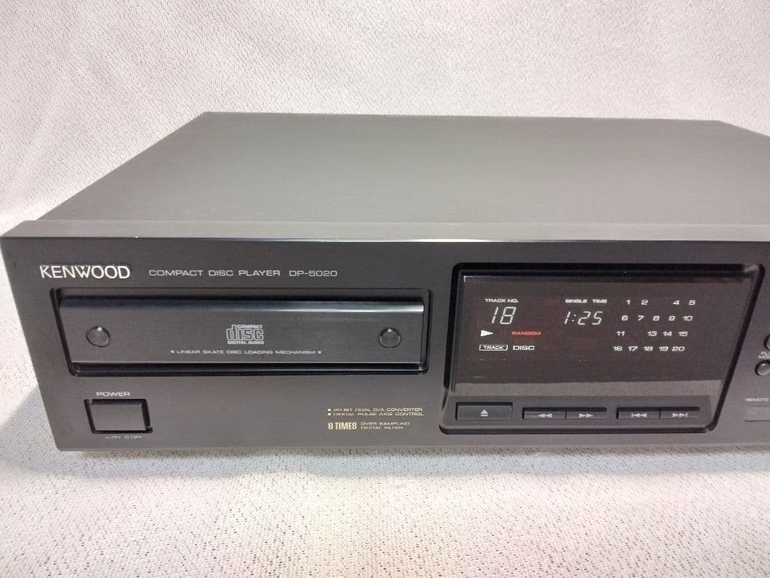 KENWOOD DP-5020 CD Compact Disc Player Tested