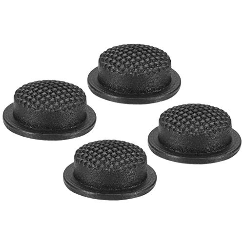 0.49" LED Flashlight Switch Cap, 4 Pcs Silicone Soft Boot Cover for Push