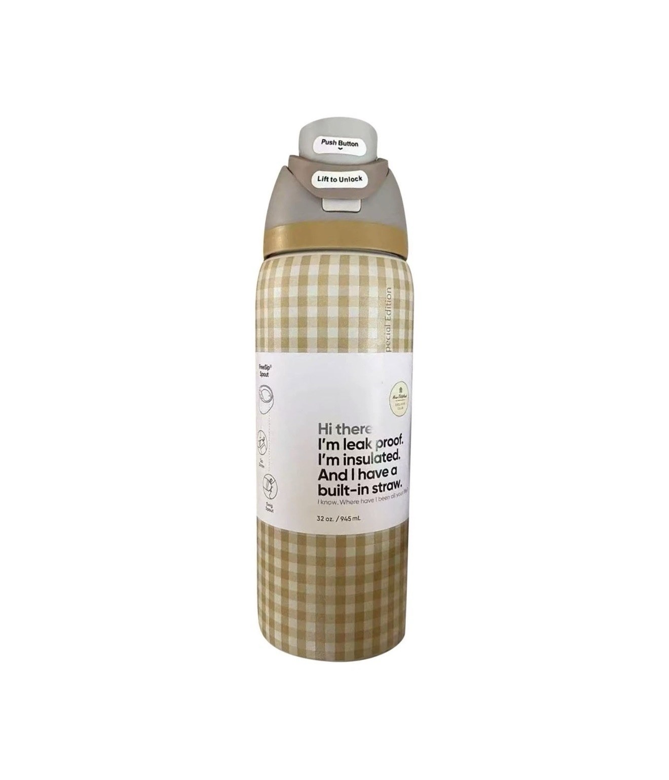 Owala 32Oz FreeSip Special Edition Suppertime Hearth & Hand Magnolia WaterBottle