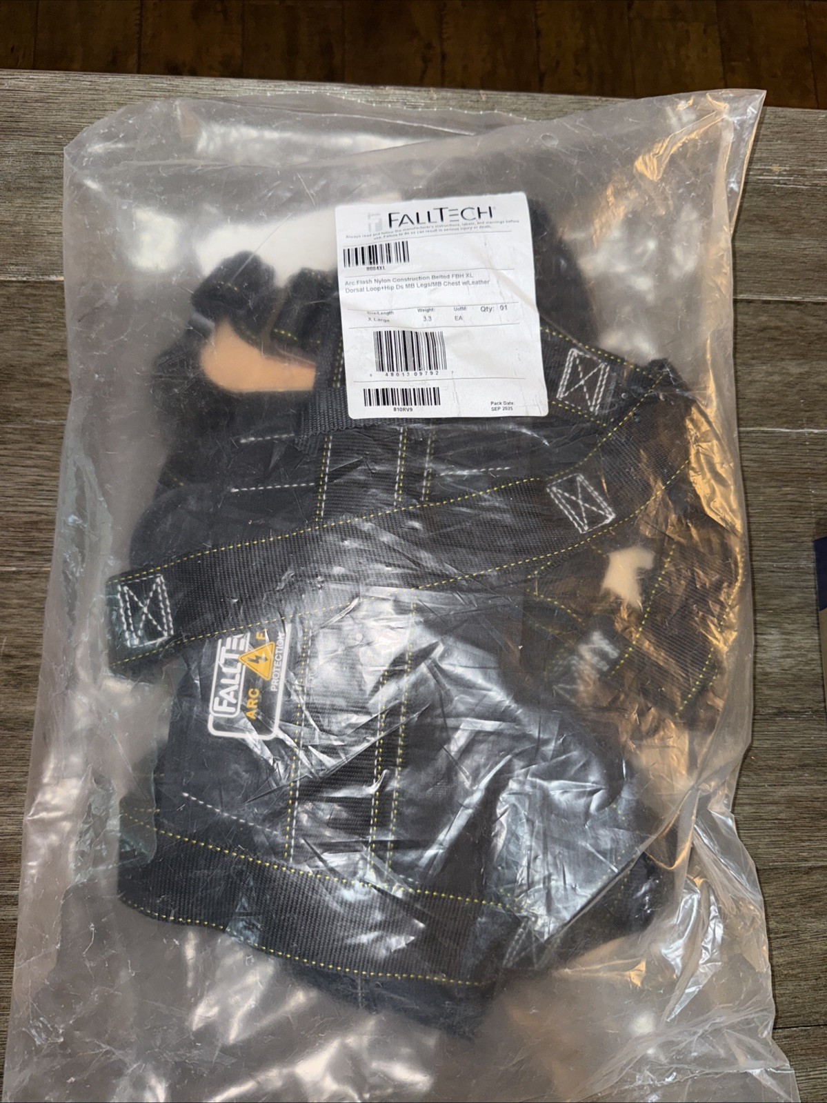 Falltech 8084Xl 8084 Fall Protection Harness, Xl,New In Packaging