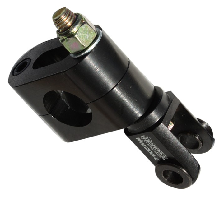 Wehrs WM3321500 Adjustable Swivel Shock Upper Mount Clamp-On 1.5in Tube Steel