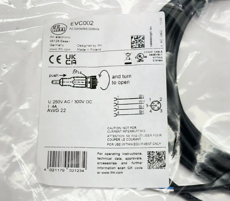 1PC New IFM EVC002 Electronic Sensor Quality Assurance
