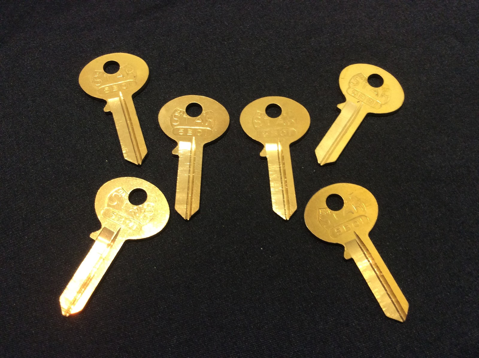 Bommer by Star 5BO1 Key Blanks, Set of 6- Locksmith