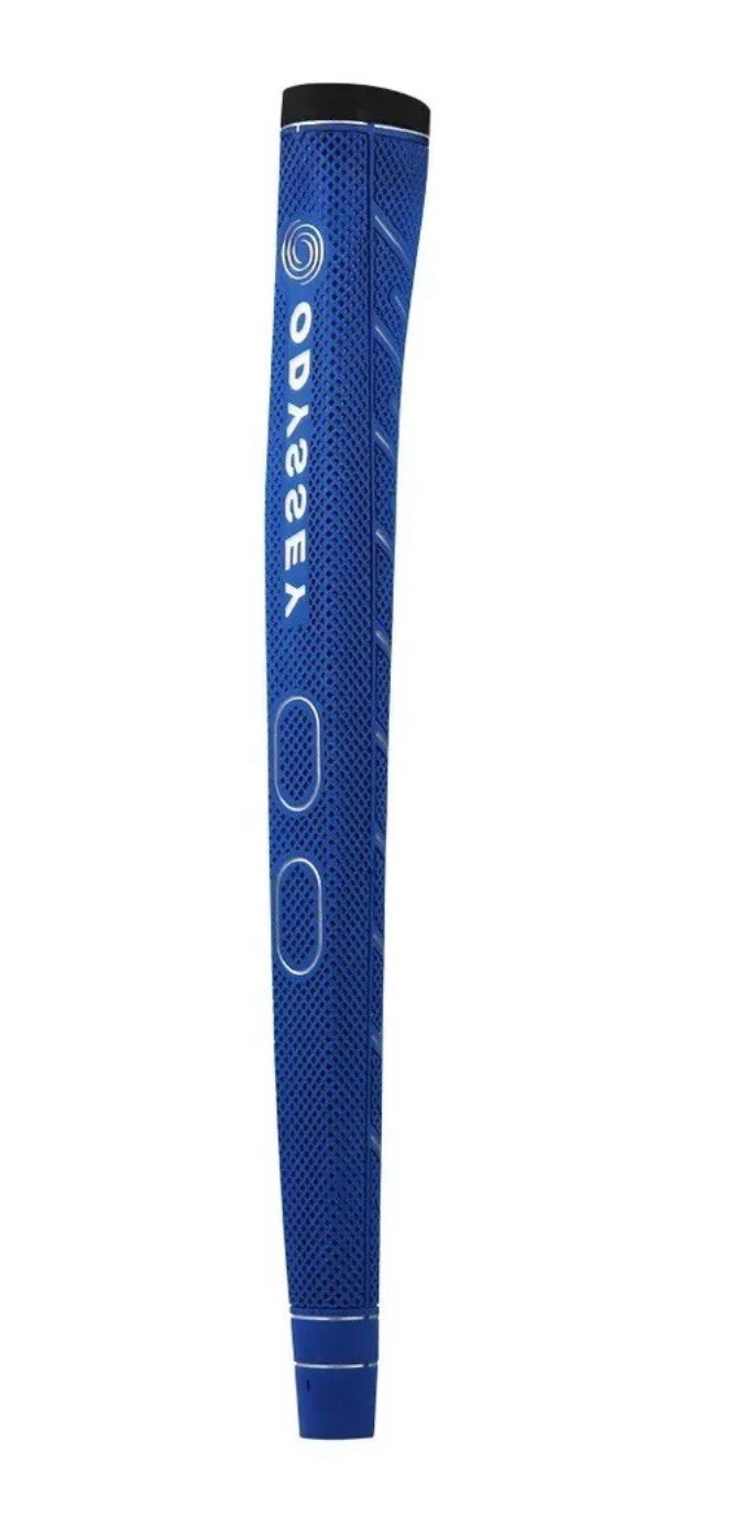 New Odyssey Tour Only BLACK Pro Pistol Rubber Putter Grip  ( Blue ) 90g
