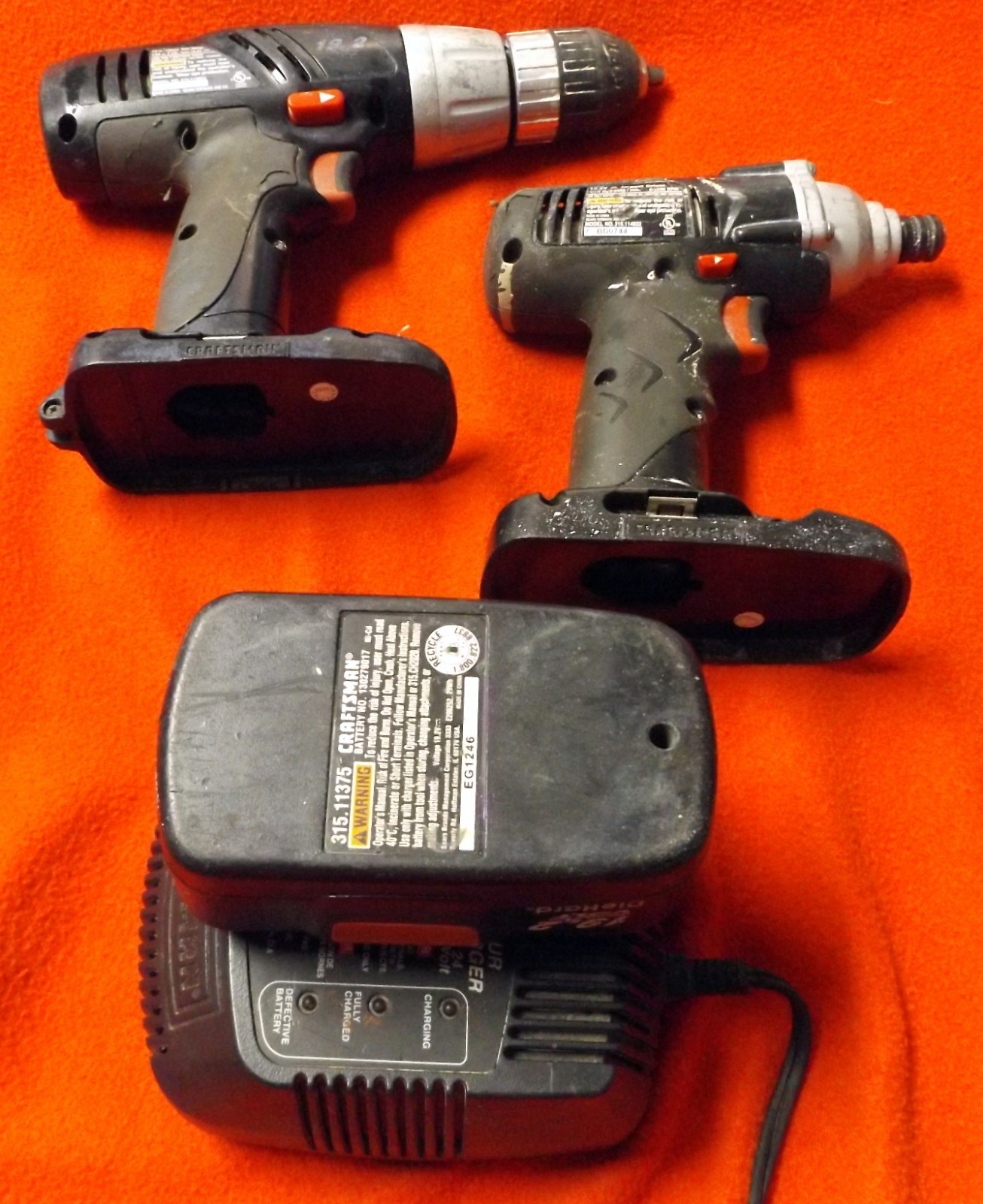 CRAFTSMAN 19.2 VOLT DRILL/IMPACT SET