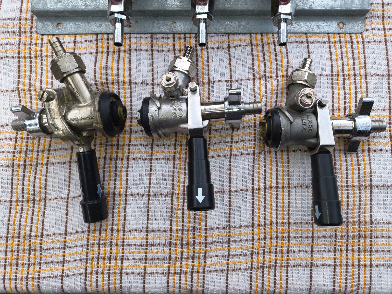 Micro Matic Beer Regulator 3 Guage/ Keg Attachments