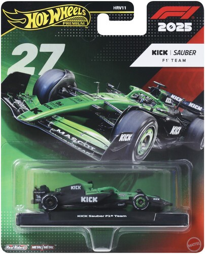 Mattel - Hot Wheels Premium Race Team Sauber Driver 1 [New Toy] Toy Car, Colle