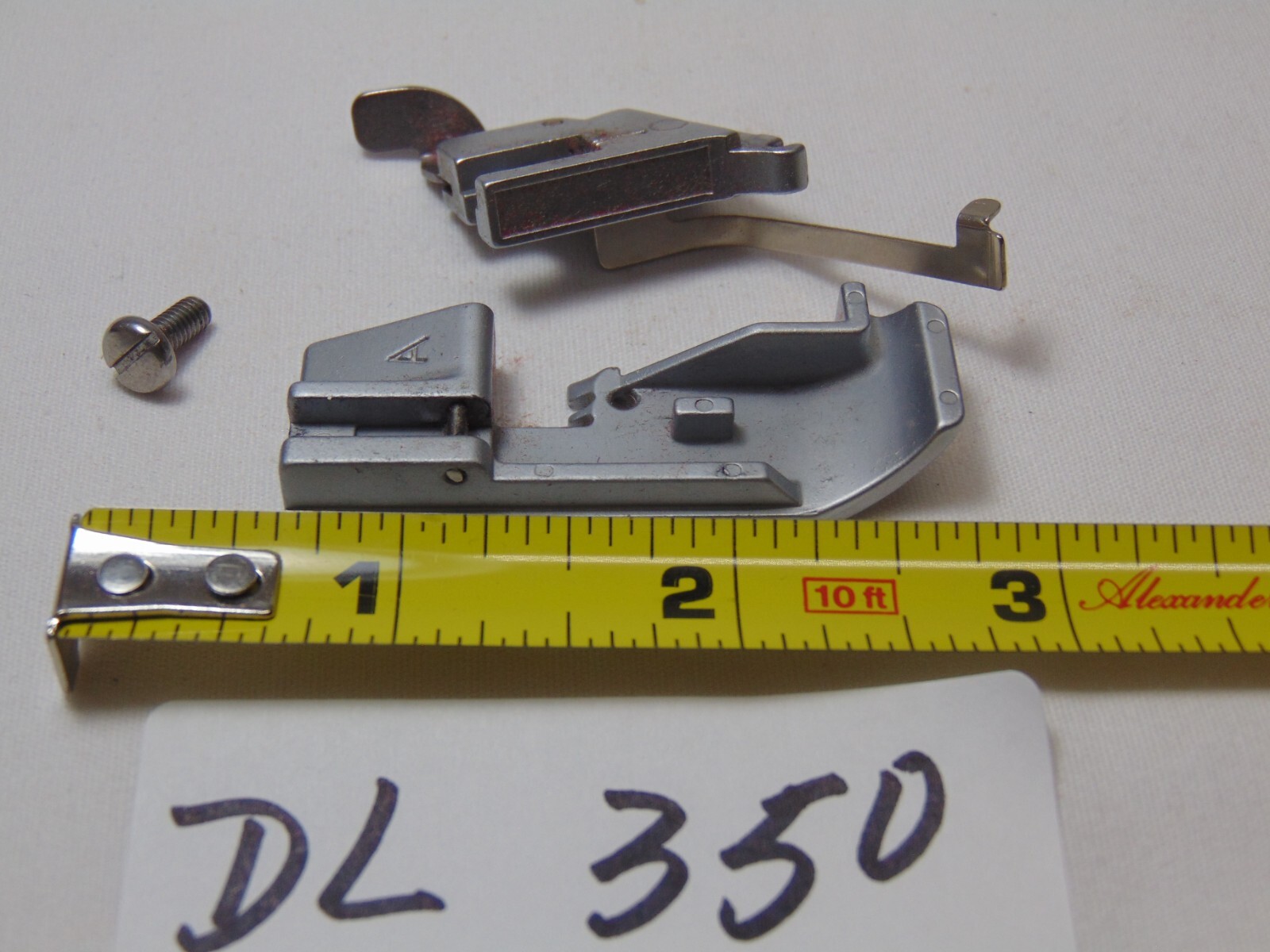 Elna Lock Pro 4 DC Overlock Serger Replacement Part Foot A With Mount & Screw