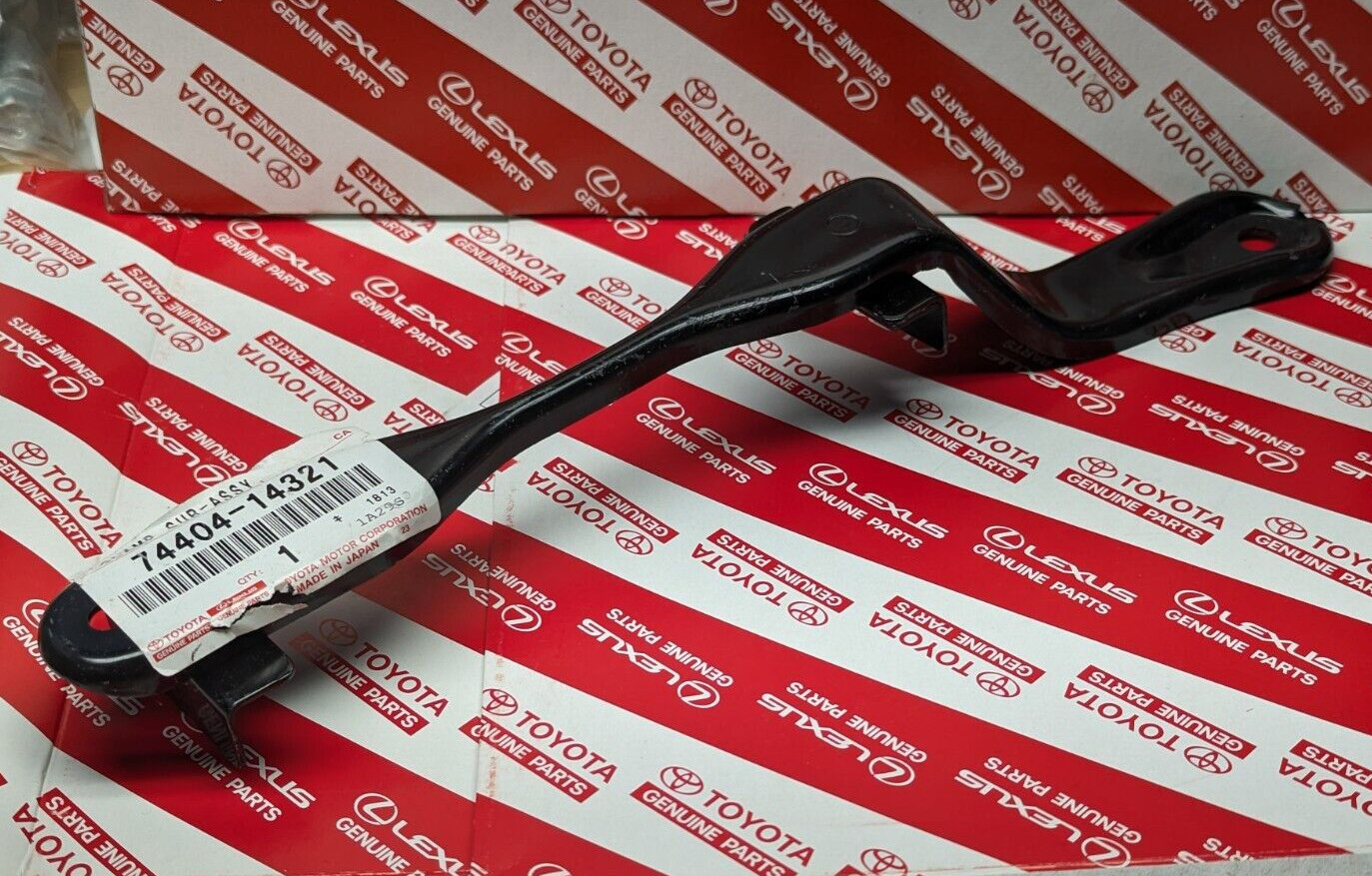 74404-14321 Battery Hold Down Clamp - 1993-1998 Supra JZA80 - Genuine Toyota