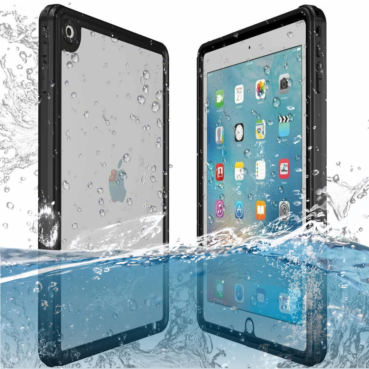 Waterproof Case For Apple iPad 6th/5th Gen 9.7 inch Shockproof Underwater Cover
