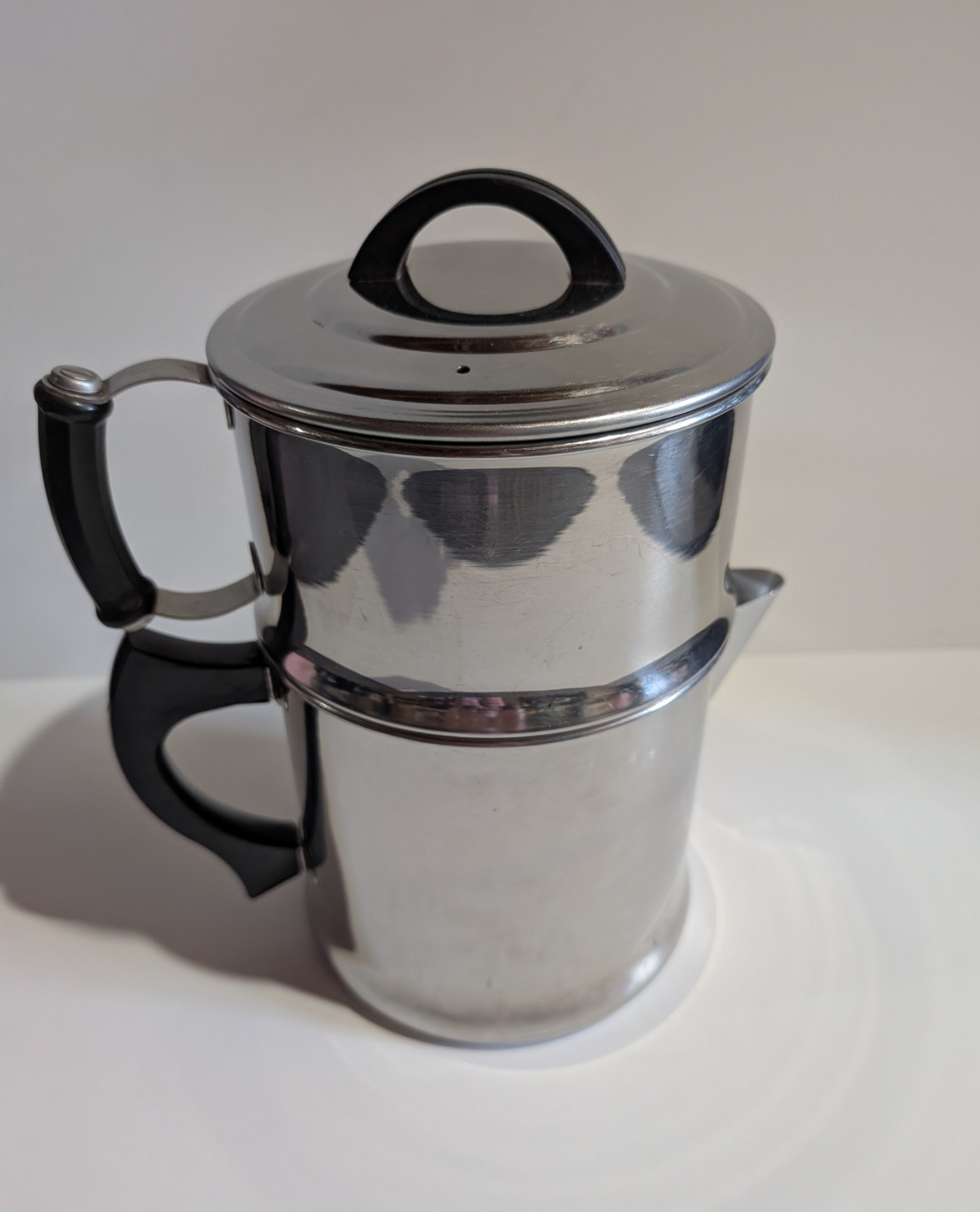 Vtg Lifetime Coffee Percolator  8 Cups Stainless Steel