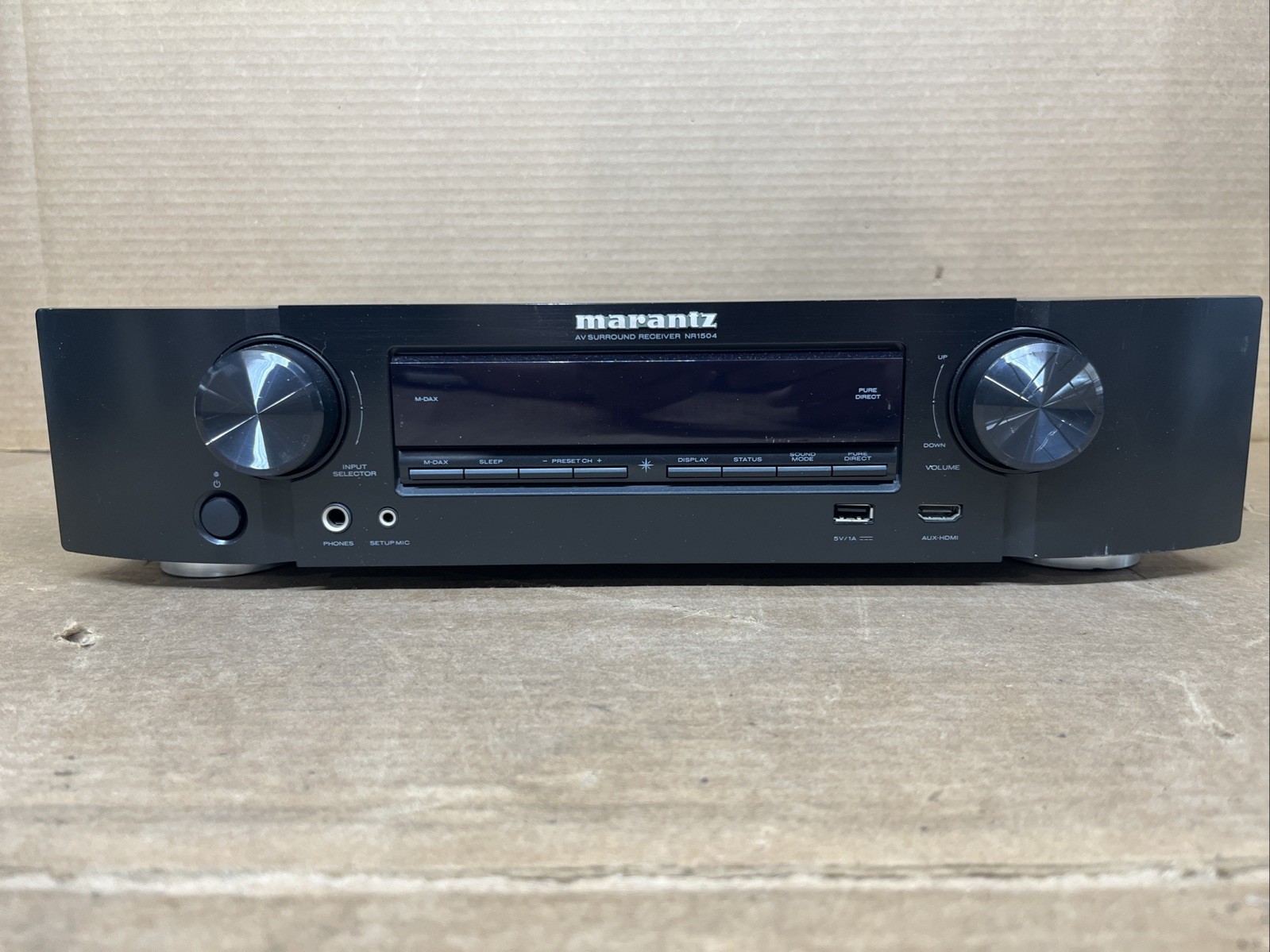 Marantz NR1504 5.1 Channel 50 Watt Receiver Bundle With Remote Fully Tested
